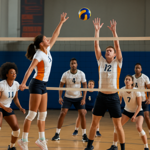 Illustration Tournois de volley