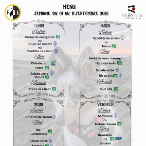 du 07 au 11 sept